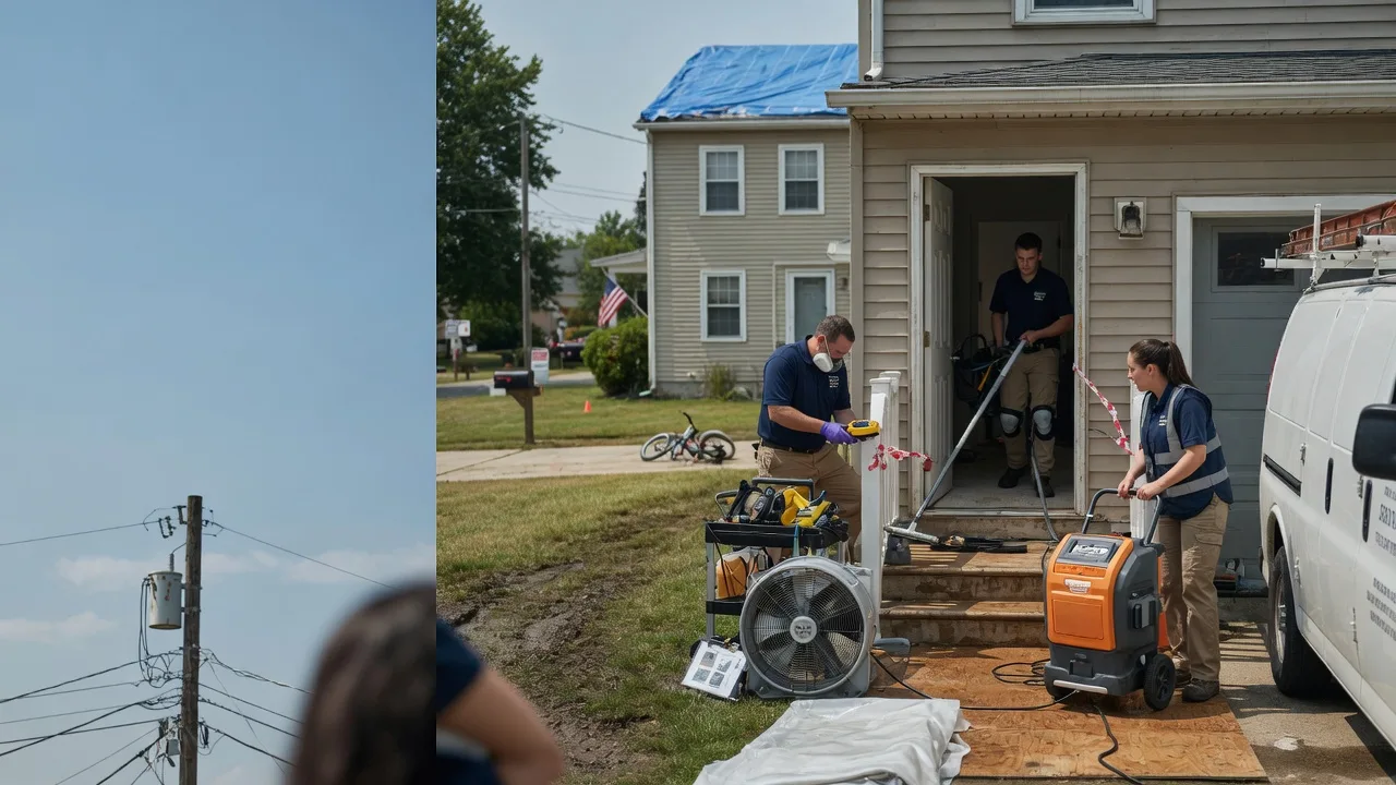Water Damage Repair in Bell City, LA near me